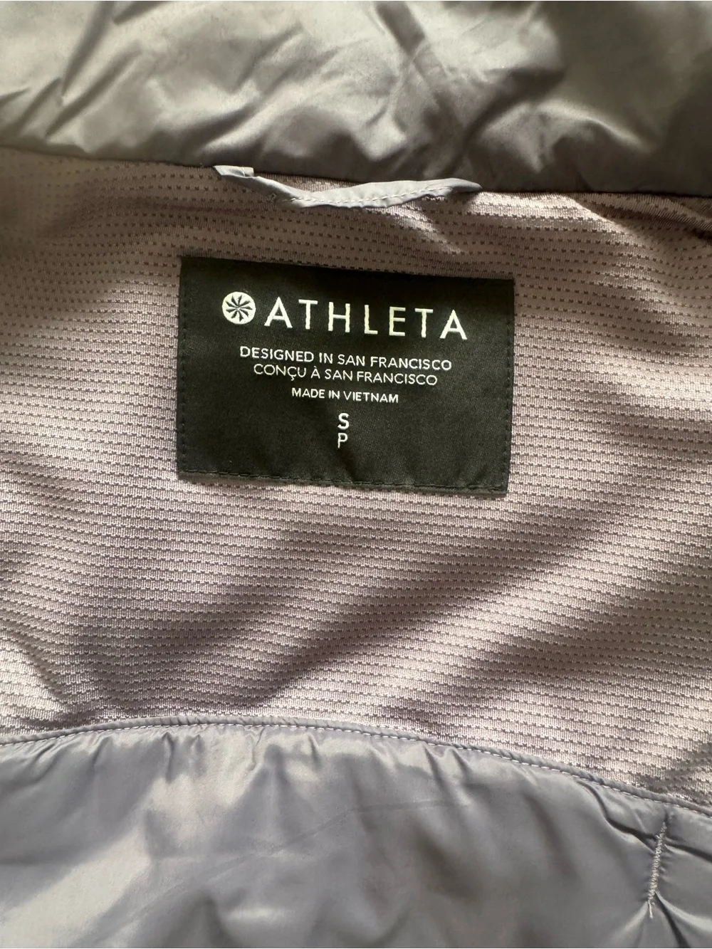 Athleta Women's Rock Ridge Primaloft Vest Purple Sz Small